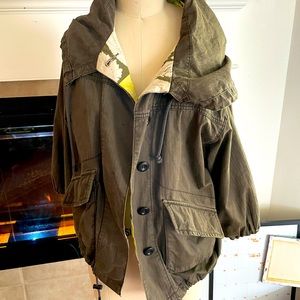 Free People hooded coat